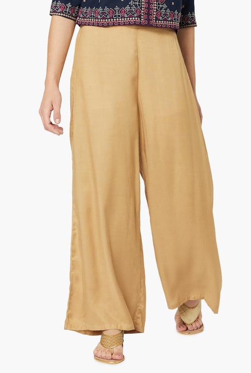 MELANGE Solid Palazzos