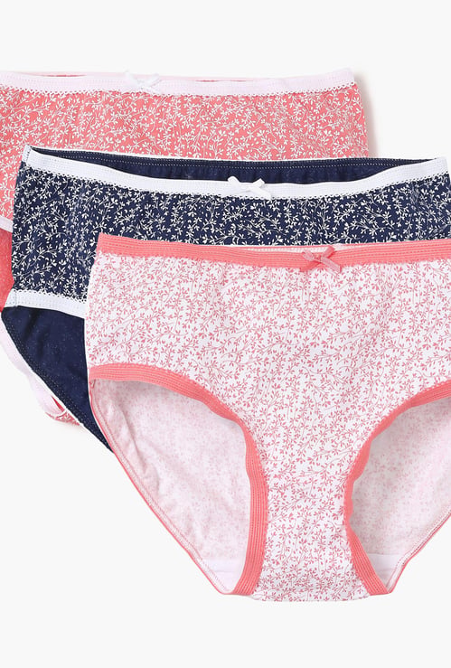 FAME FOREVER Printed Panty Set- 3 Pcs.