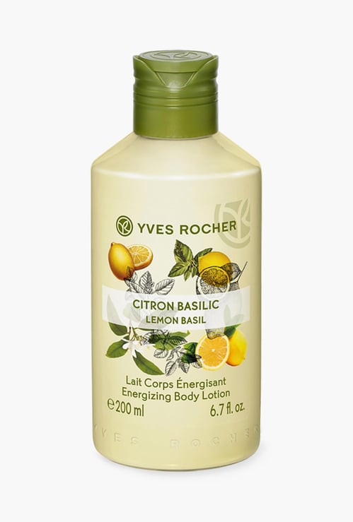 YVES ROCHER Energizing Body Lotion Lemon Basil- 200ml