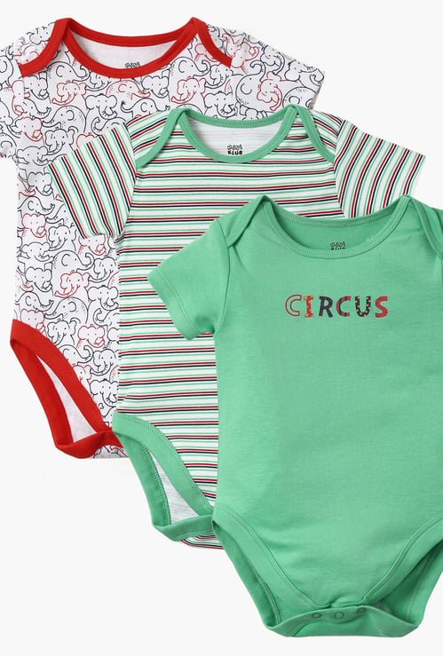 FS Mini Klub Infant Bodysuit Set- 3 Pcs.