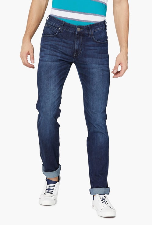 WRANGLER Skanders Classic Core Lightly Washed Jeans