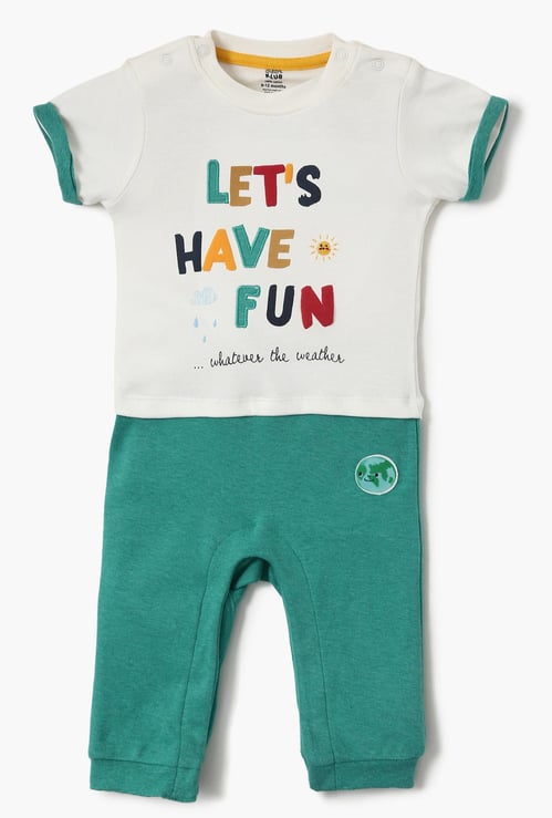 FS MINI KLUB Printed Romper