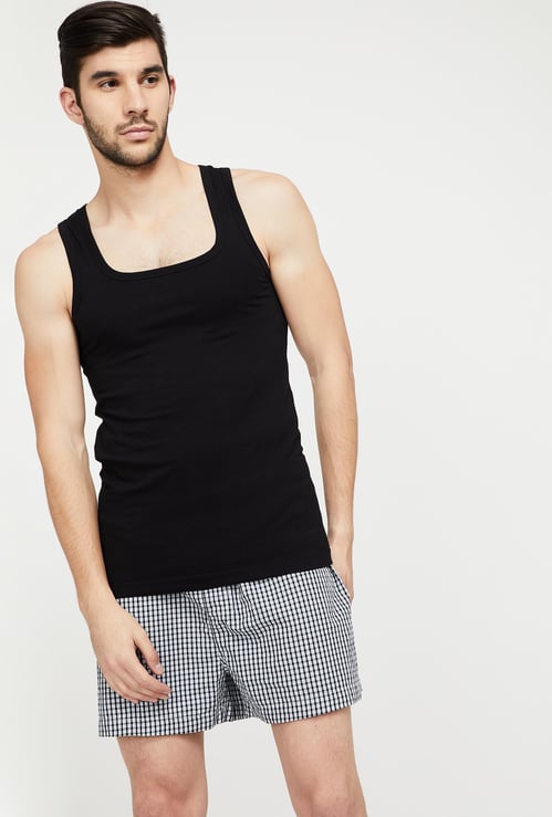 CHROMOZOME Cotton Solid Vest