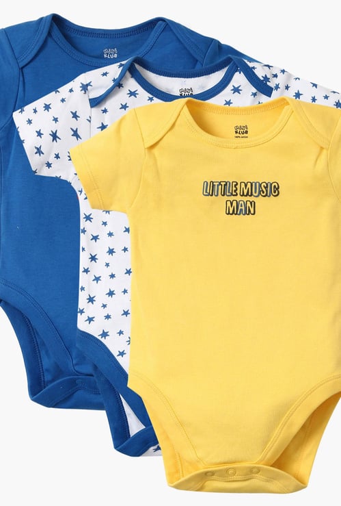 FS Mini Klub Infant Bodysuit Set- 3 Pcs.