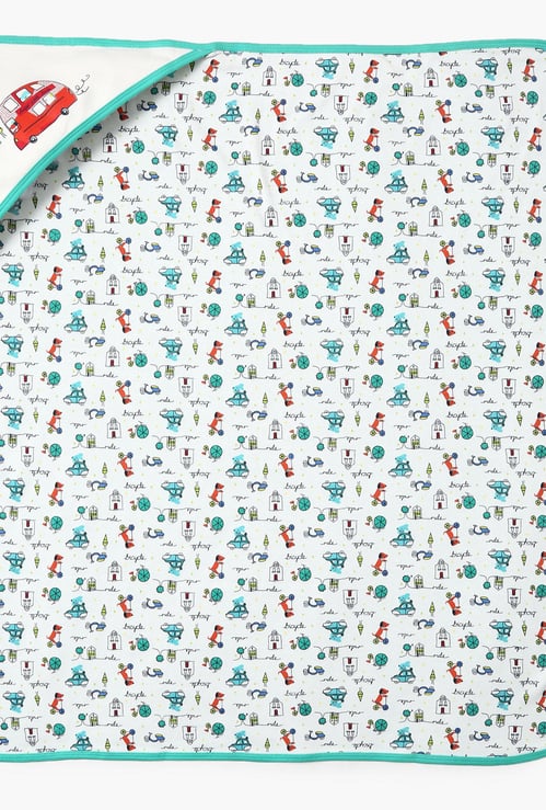 FS MINI KLUB Printed Infant Cotton Blanket