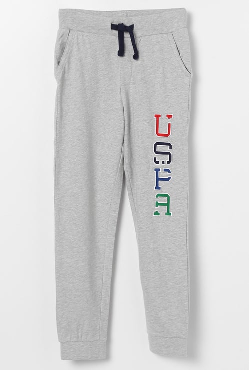 U.S. POLO ASSN KIDS Printed Drawstring Joggers