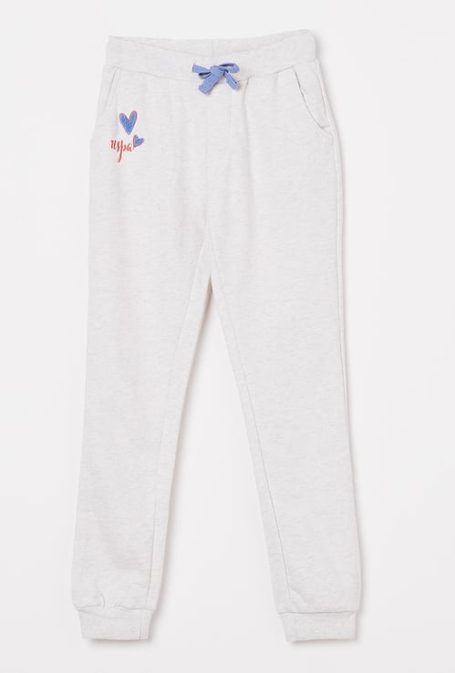 U.S. POLO ASSN KIDS Scoop Pockets Joggers with Embroidery