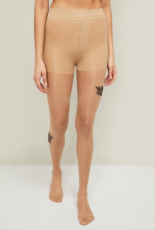 GINGER Women Printed Stockings