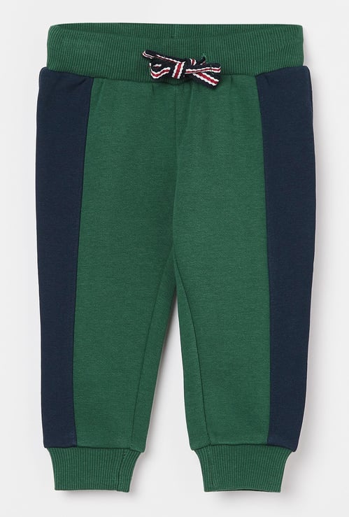 UNITED COLORS OF BENETTON Drawstring Waist Colourblock Joggers