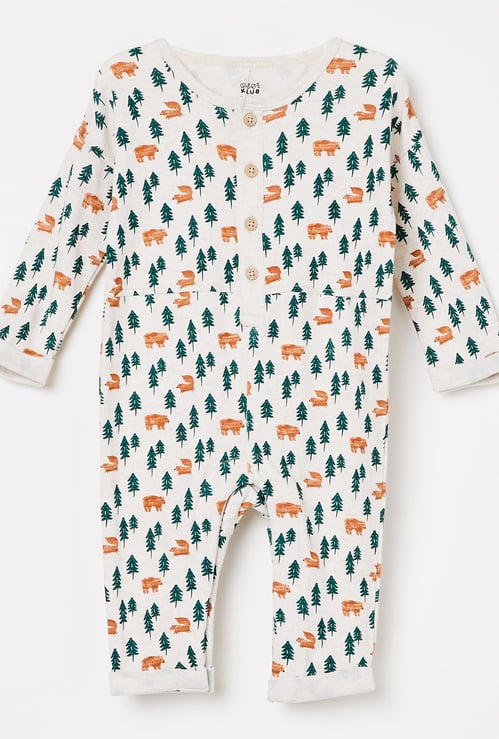FS MINI KLUB Bear Print Romper