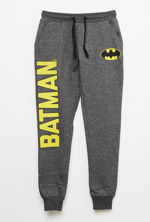 KIDSVILLE Batman Printed Knitted Joggers