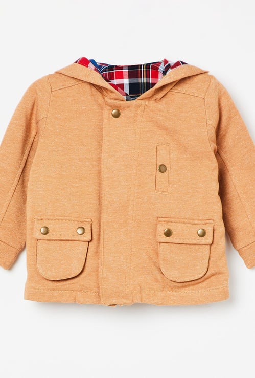FS MINI KLUB Solid Jacket With a Hood