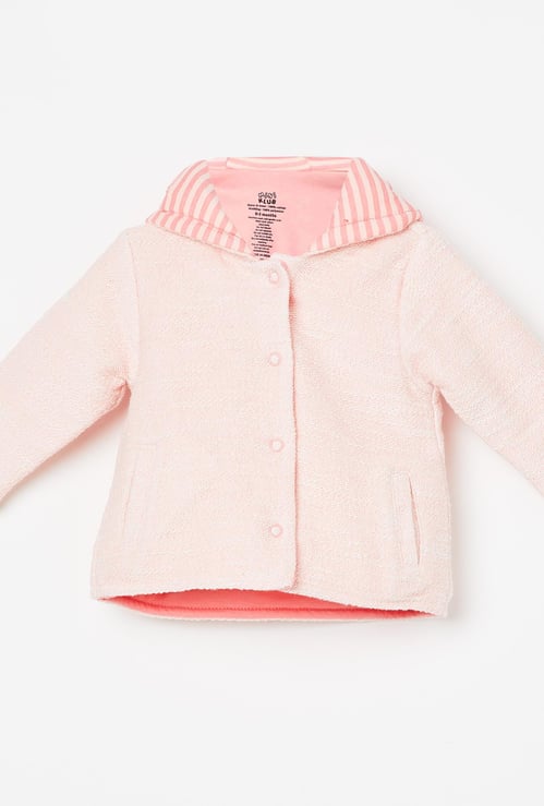 FS MINI KLUB Full Sleeves Hooded Jacket