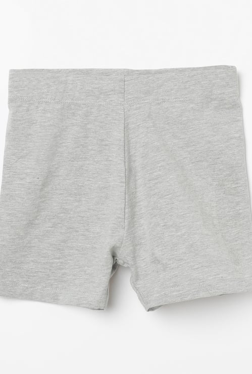 FAME FOREVER Solid Cycling Shorts
