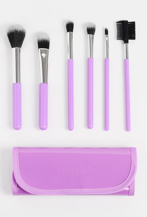 GINGER Essential Brush Set - Set of 7 Pcs.