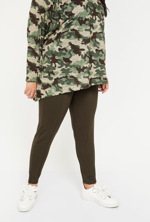NEXUS Solid Plus Size Treggings