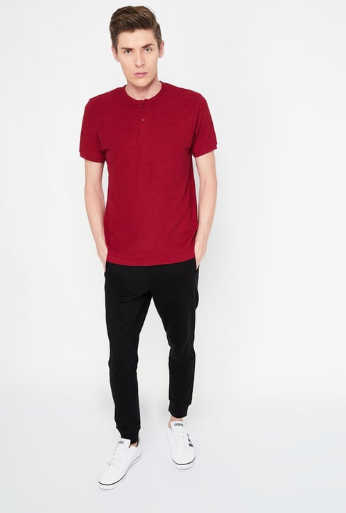 FAME FOREVER Men Solid Joggers with Pockets