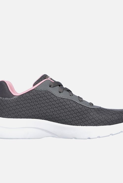 SKECHERS Textured Lace-Up Sports Shoes
