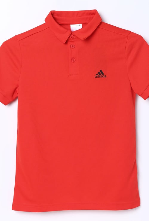 ADIDAS Solid Polo T-shirt