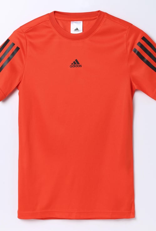 ADIDAS Printed Crew-Neck T-shirt