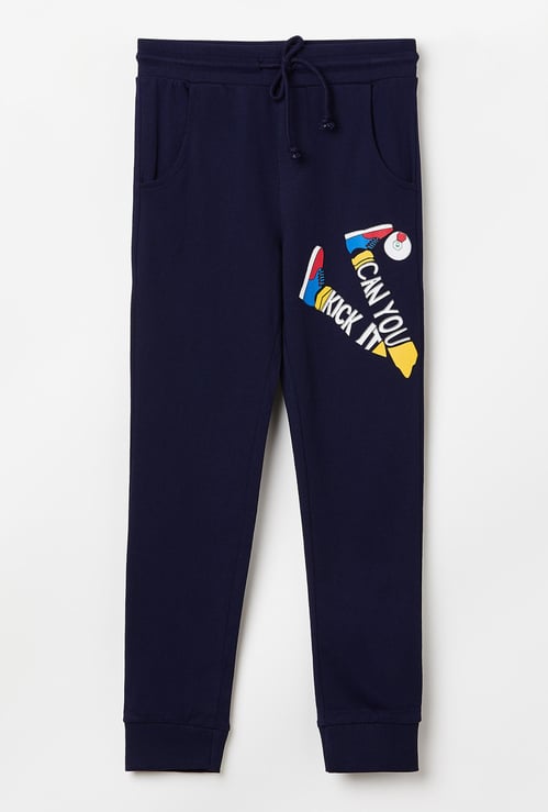 UNITED COLORS OF BENETTON Printed Joggers