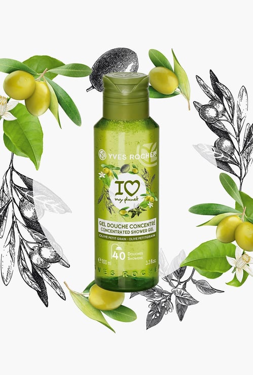Yves Rocher Relaxation Olive Petitgrain Concentrated Shower Ge -l 100ml