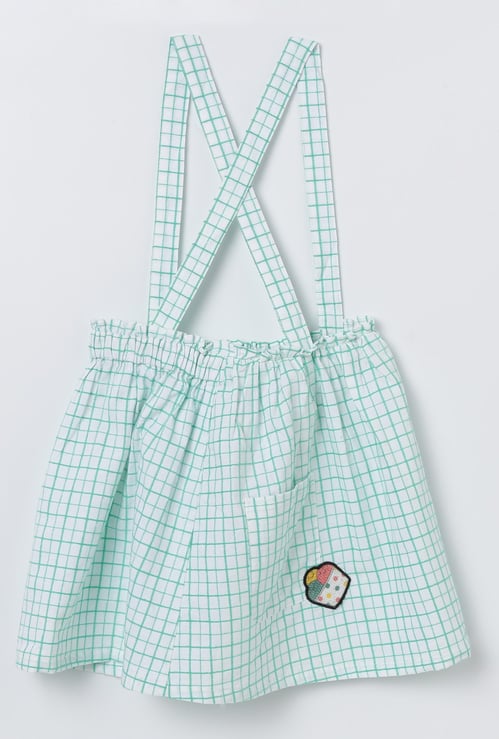 UNITED COLORS OF BENETTON Checked Dungaree