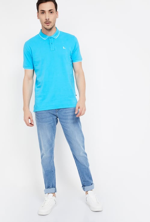 WRANGLER Stonewashed Low Rise Regular Fit Jeans