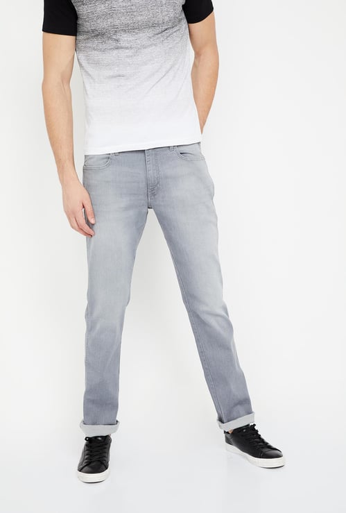 WRANGLER Light Fade Regular Fit Low Rise Jeans