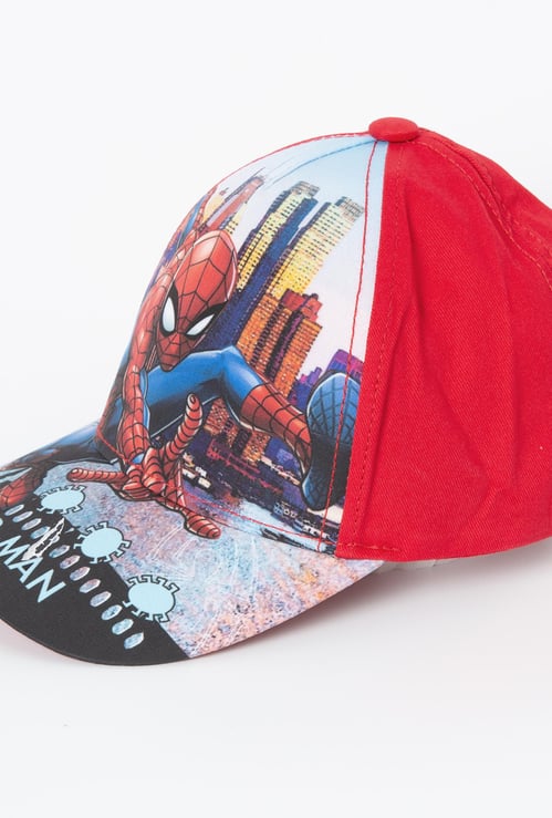 KIDSVILLE Spiderman Print Baseball Cap