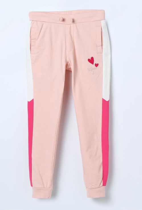U.S. POLO ASSN KIDS. Solid Knitted Track Pants