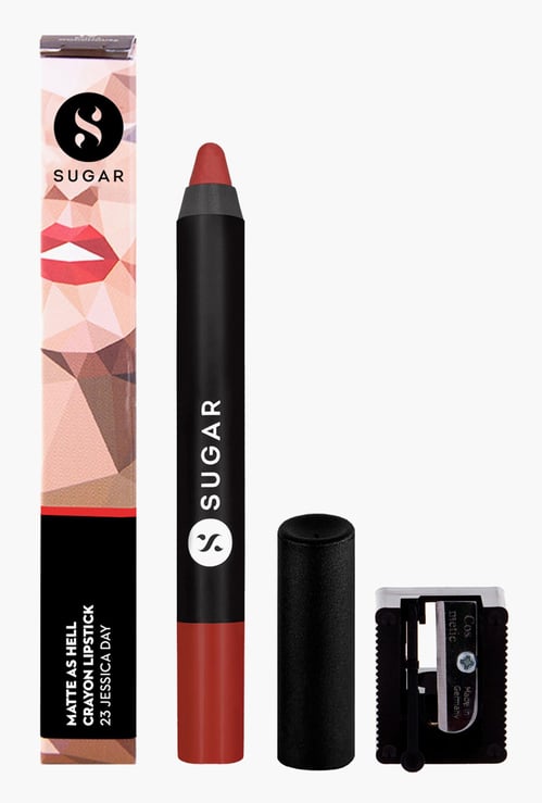 SUGAR Cosmetics Matte As Hell Crayon Lipstick