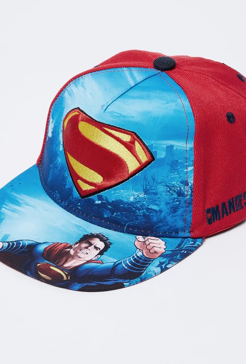 KIDSVILLE Superman Print Cap