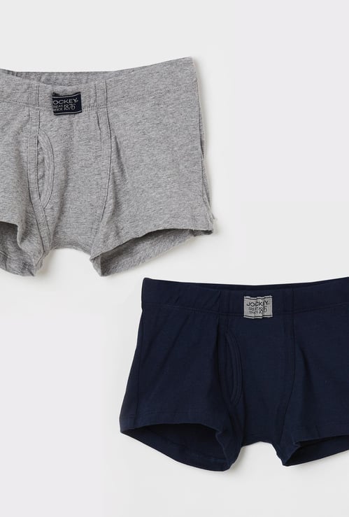 JOCKEY KIDS Solid Trunks- Set of 2 Pcs.