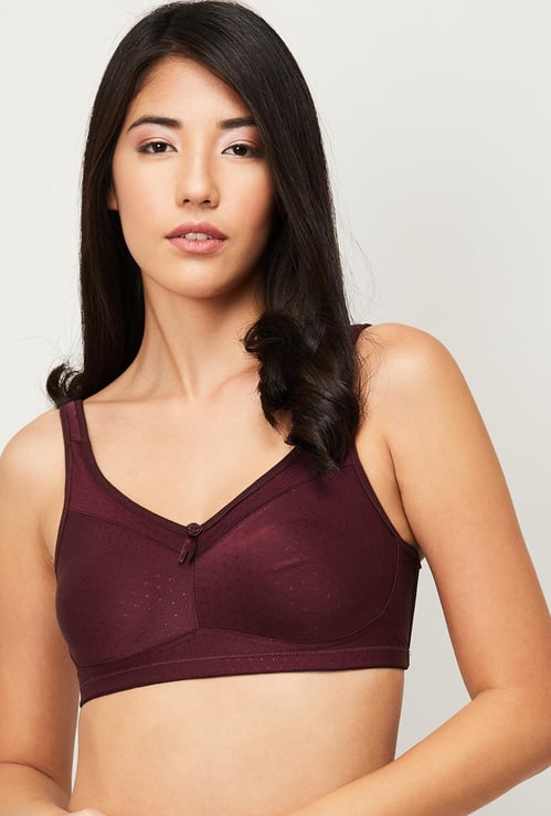 ENAMOR Women Textured Minimizer Bra
