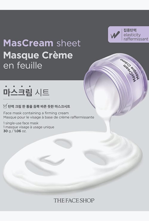 THE FACE SHOP Mascream Intense Sheet - Elasticity