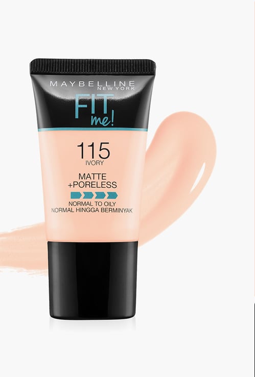 MAYBELLINE NEW YORK Fit Me Matte + Poreless Liquid Foundation