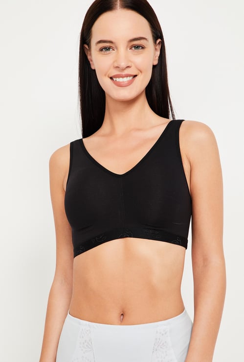 JOCKEY Solid Non-Padded Non-Wired Sports Bra