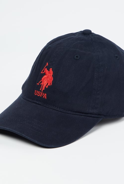U.S. POLO ASSN. KIDS  Panelled Baseball Cap with Metal Accents
