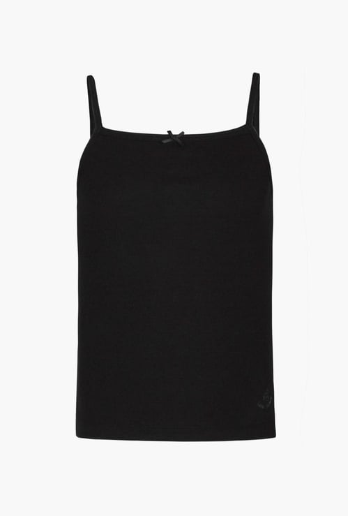 JOCKEY Girls Solid Camisole - Set of 2