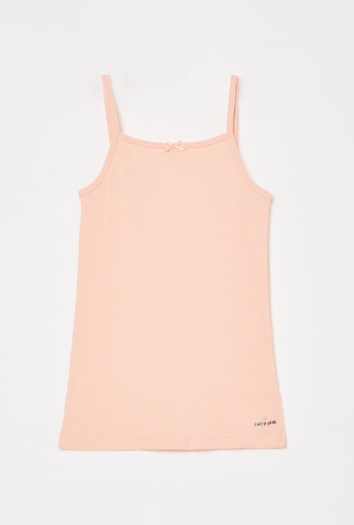 JOCKEY Girls Solid Camisole with Bow