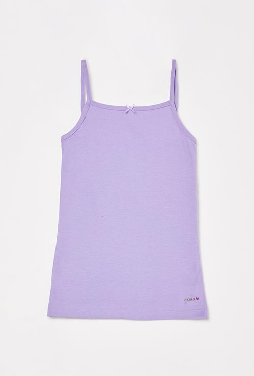 JOCKEY Girls Solid Camisole with Bow