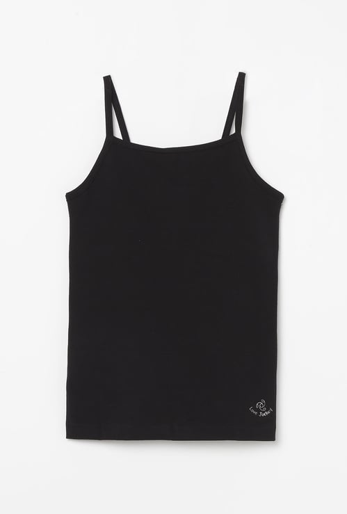 JOCKEY Girls Solid Cotton Camisole