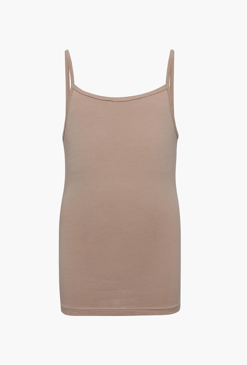JOCKEY Girls Solid Cotton Camisole