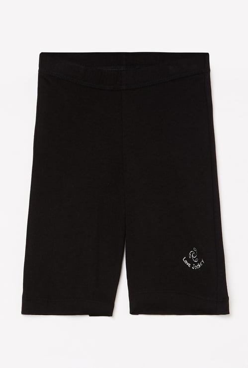 JOCKEY Girls Solid Cotton Tights