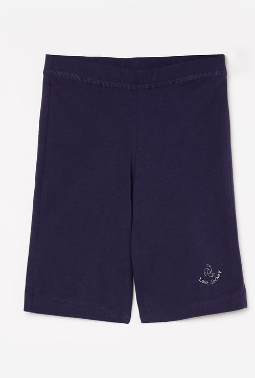JOCKEY Girls Solid Cotton Tights