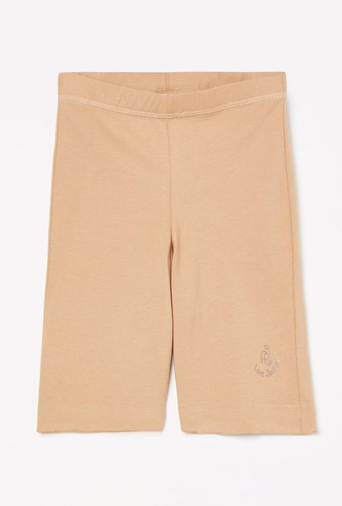 JOCKEY Girls Solid Cotton Tights