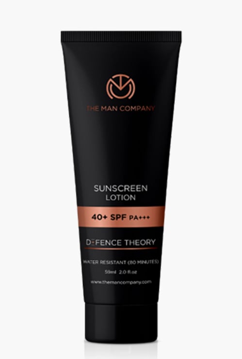 THE MAN COMPANY Defence Theory SPF 40 + Suncreen Lotion