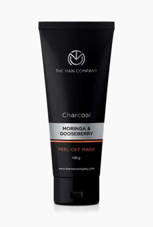 THE MAN COMPANY Moringa and Gooseberry Charcoal Peel-Off Mask