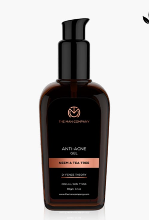 THE MAN COMPANY Anti-Acne Gel - Neem and Tea Tree - 90 gm